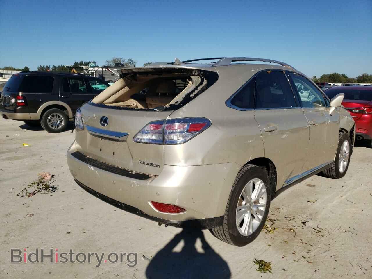 2011 LEXUS RX450 - VIN: JTJBC1BA0B2418879 - Фото 4