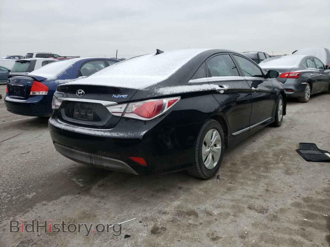2014 HYUNDAI SONATA - VIN: KMHEC4A47EA109865 - Фото 4