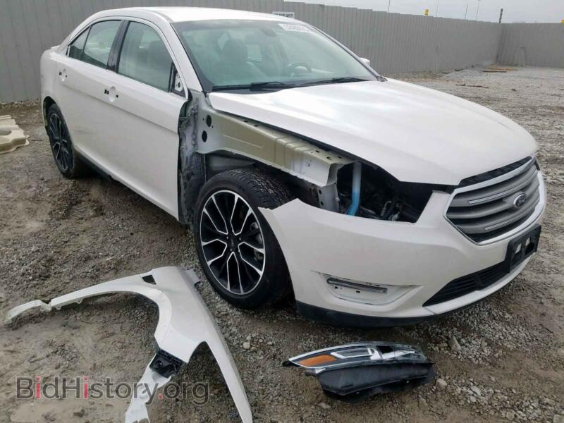 2017 Ford TAURUS Taurus SEL (VIN 1FAHP2E85HG122600) — фото 1 из 10, Copart, повреждение: передняя часть
