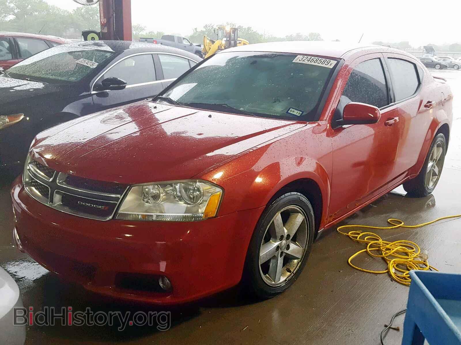 2011 DODGE AVENGER - VIN: 1B3BD2FB0BN573618 - Фото 2