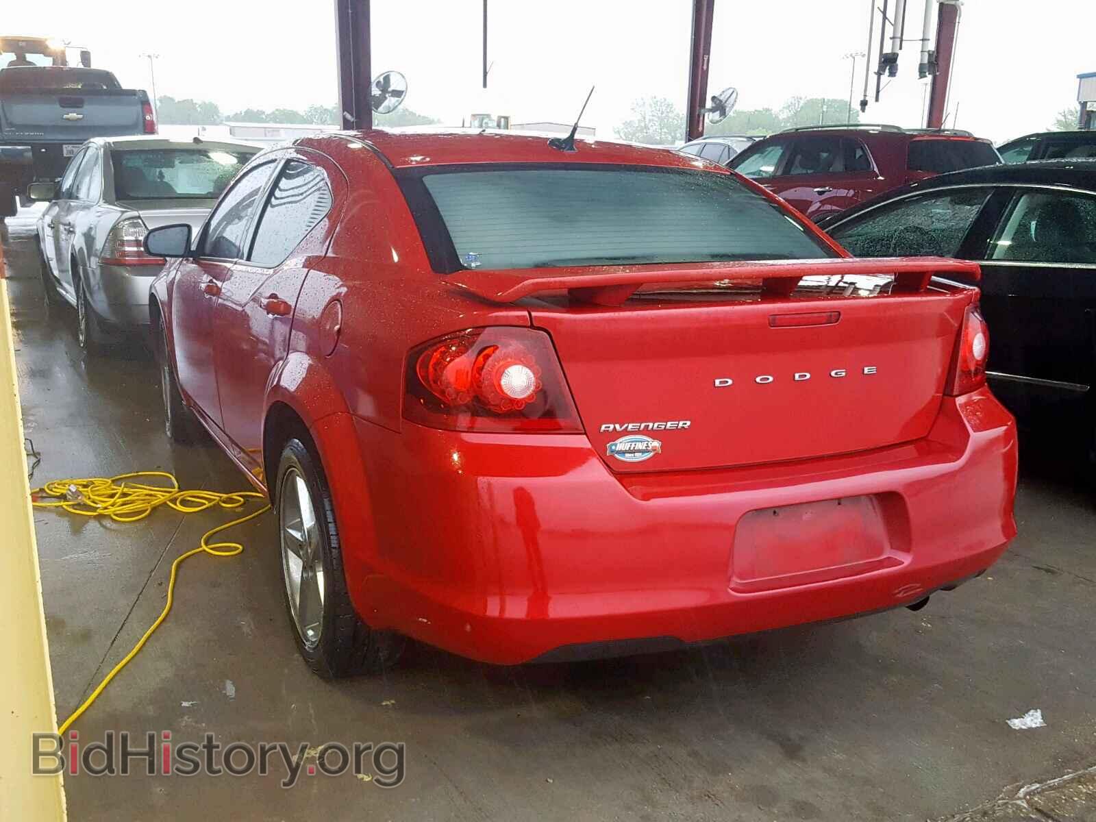 2011 DODGE AVENGER - VIN: 1B3BD2FB0BN573618 - Фото 3