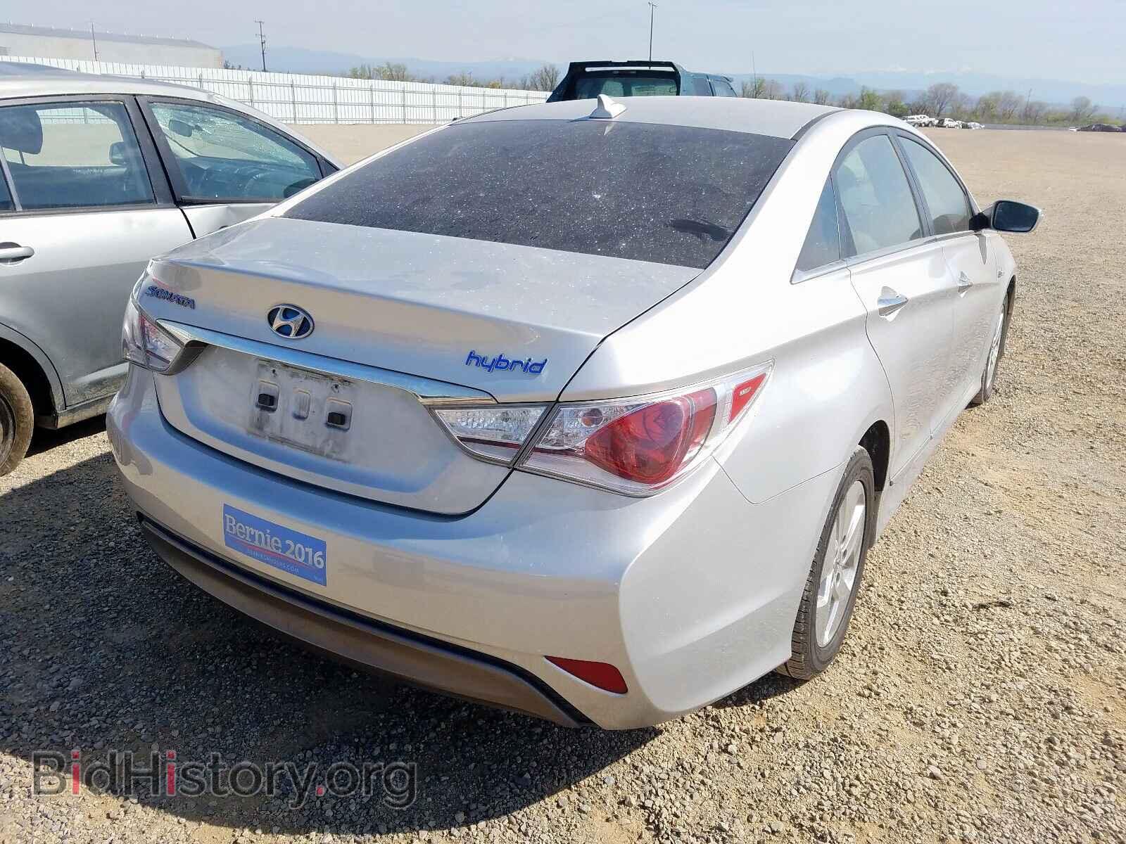 2012 HYUNDAI SONATA - VIN: KMHEC4A46CA030619 - Photo 4