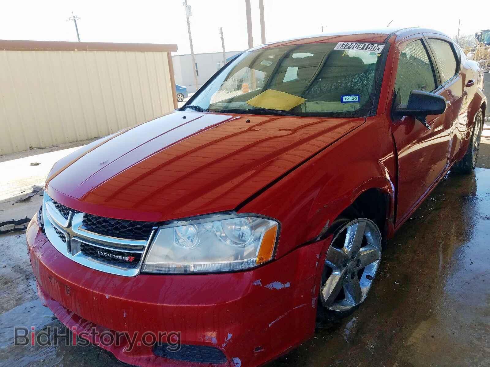 2013 DODGE AVENGER - VIN: 1C3CDZAB1DN535180 - Фото 2