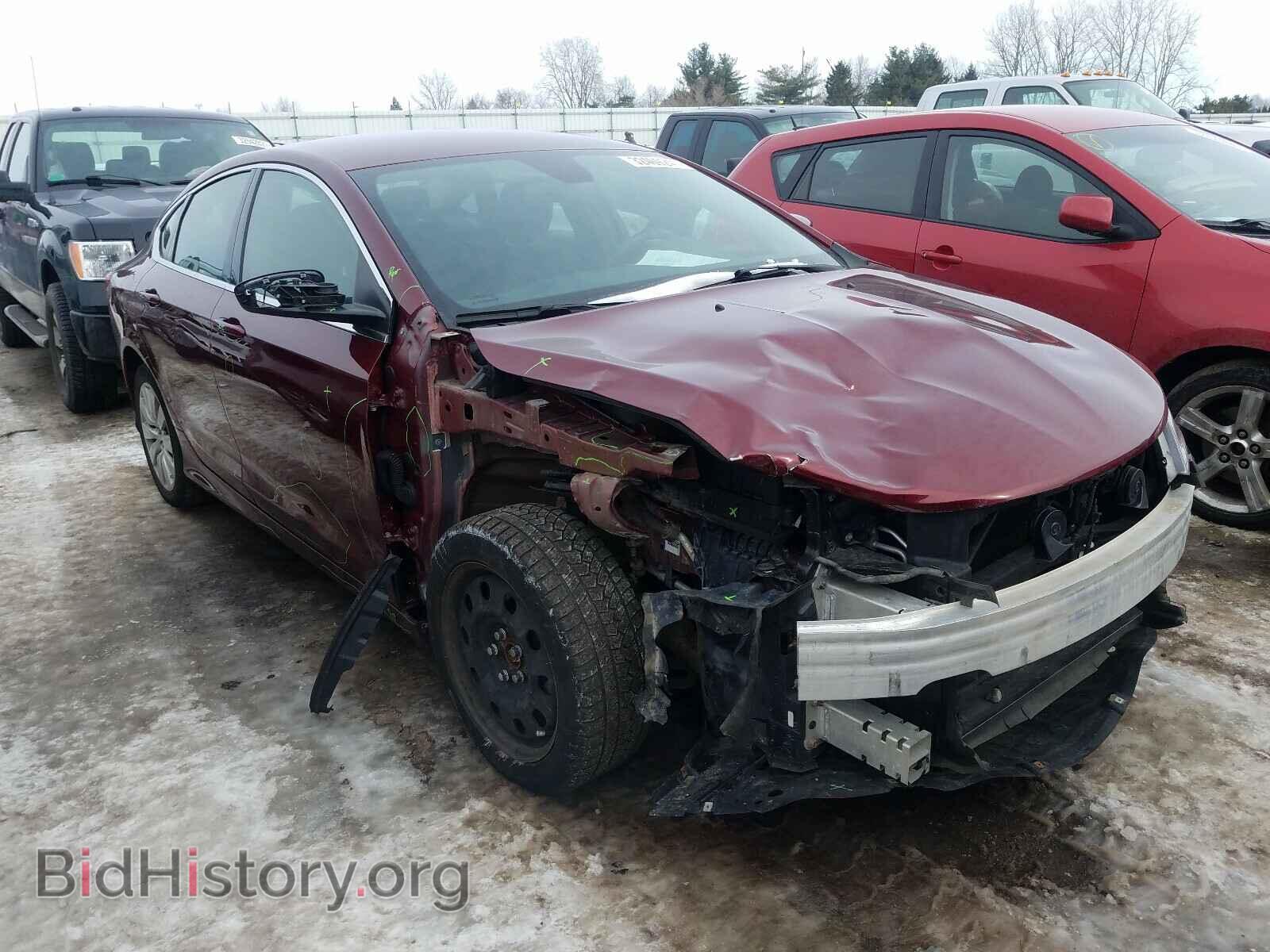 Фотография 1C3CCCFB9GN197881 - CHRYSLER 200 2016