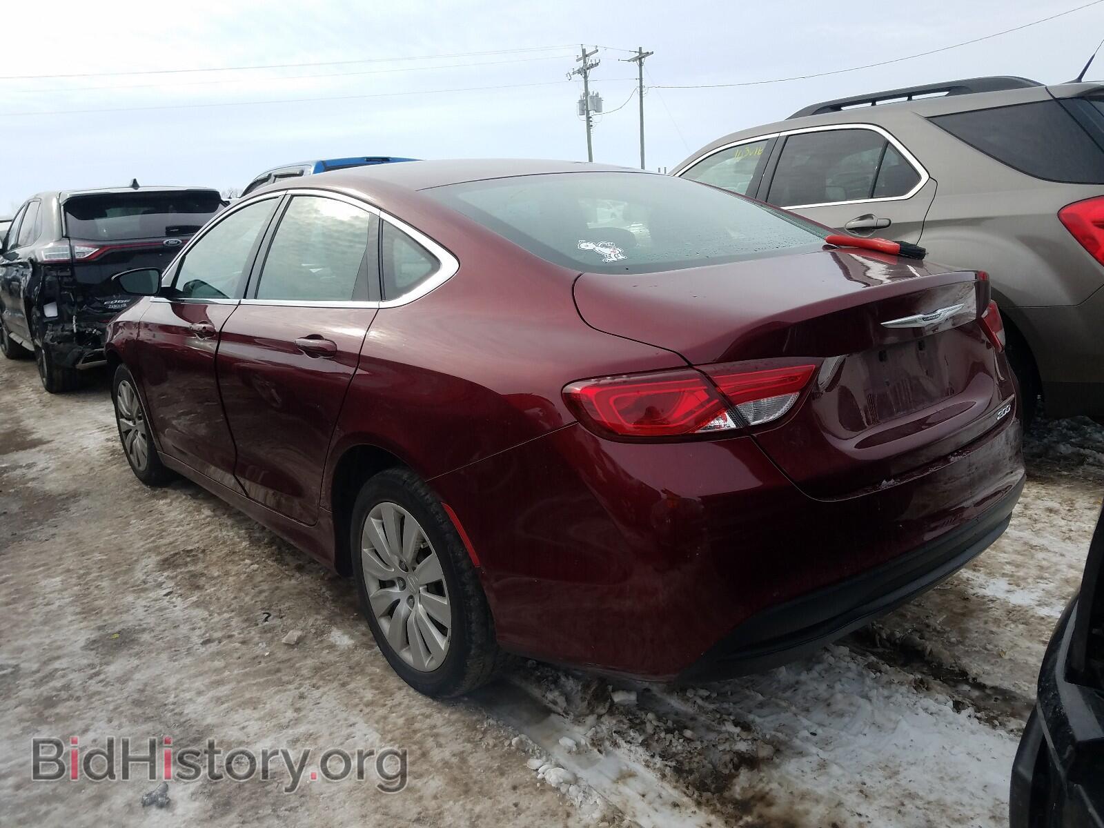 2016 CHRYSLER 200 - VIN: 1C3CCCFB9GN197881 - Фото 3