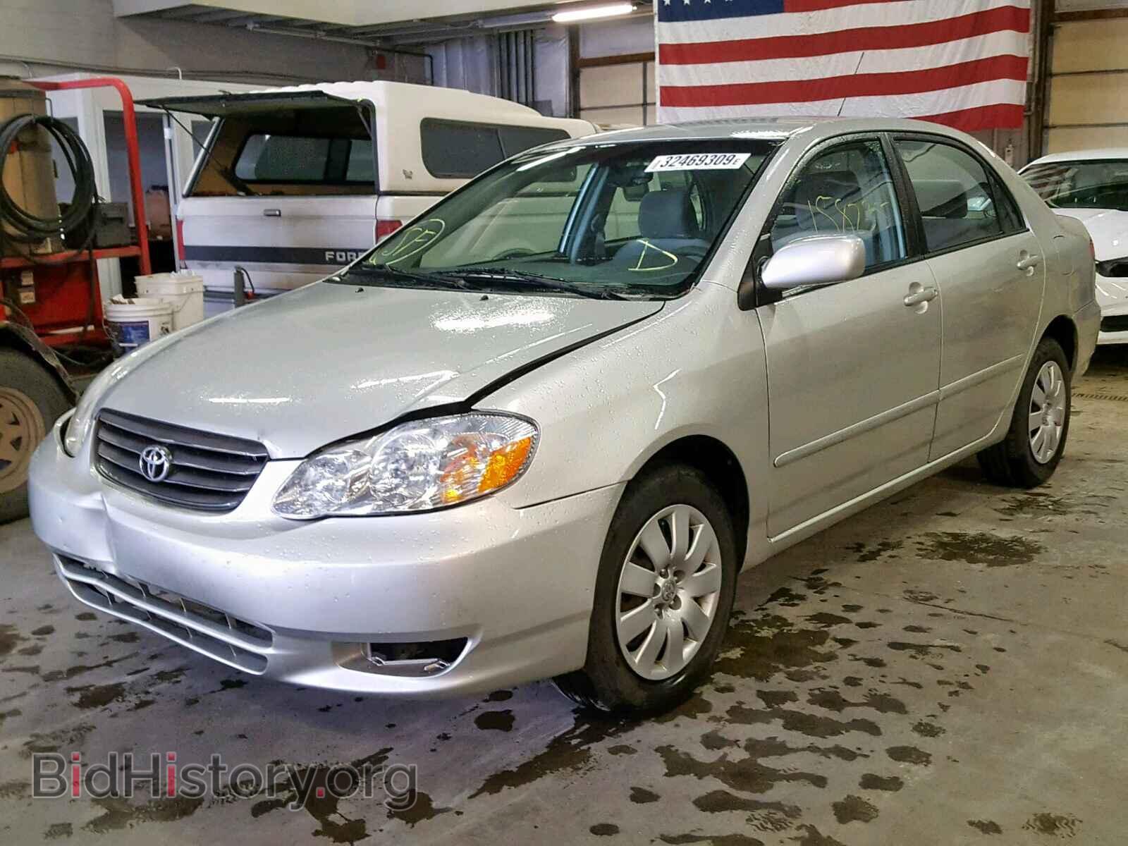 2003 TOYOTA COROLLA - VIN: 2T1BR32E33C081594 - Photo 2
