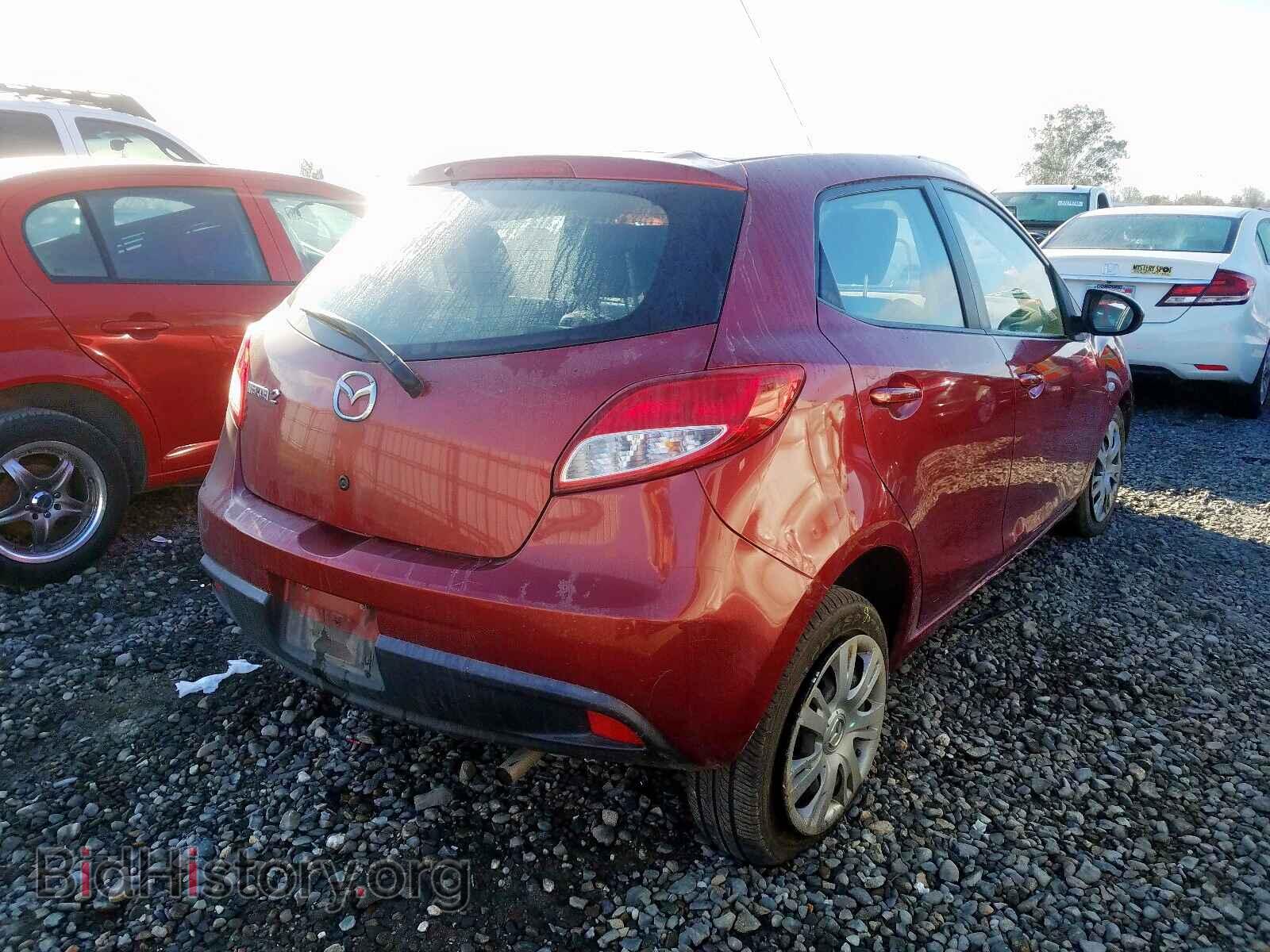 2014 MAZDA 2 - VIN: JM1DE1KZ8E0186723 - Фото 4