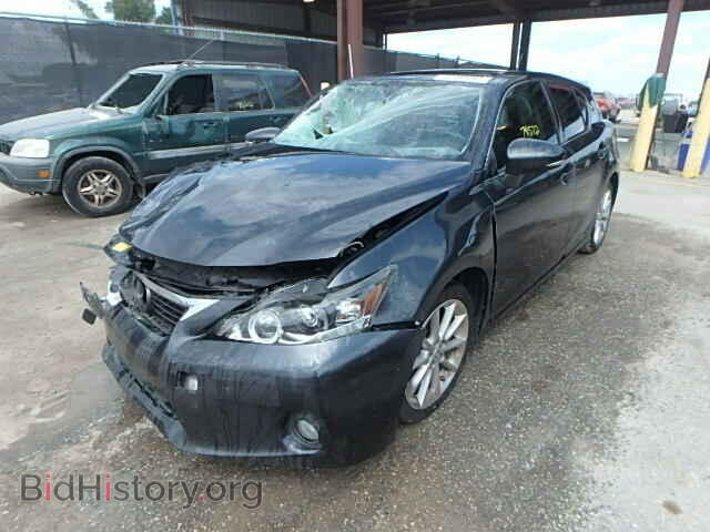 2011 LEXUS CT 200 - VIN: JTHKD5BH5B2046295 - Фото 2
