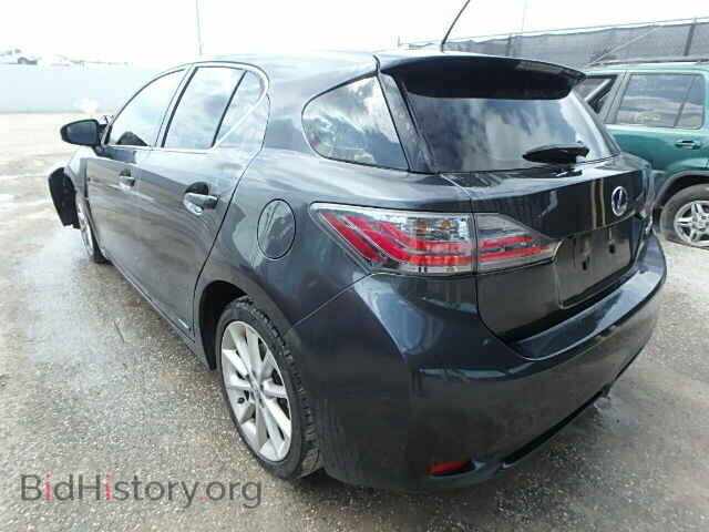 2011 LEXUS CT 200 - VIN: JTHKD5BH5B2046295 - Фото 3