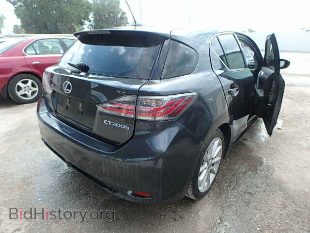 2011 LEXUS CT 200 - VIN: JTHKD5BH5B2046295 - Фото 4
