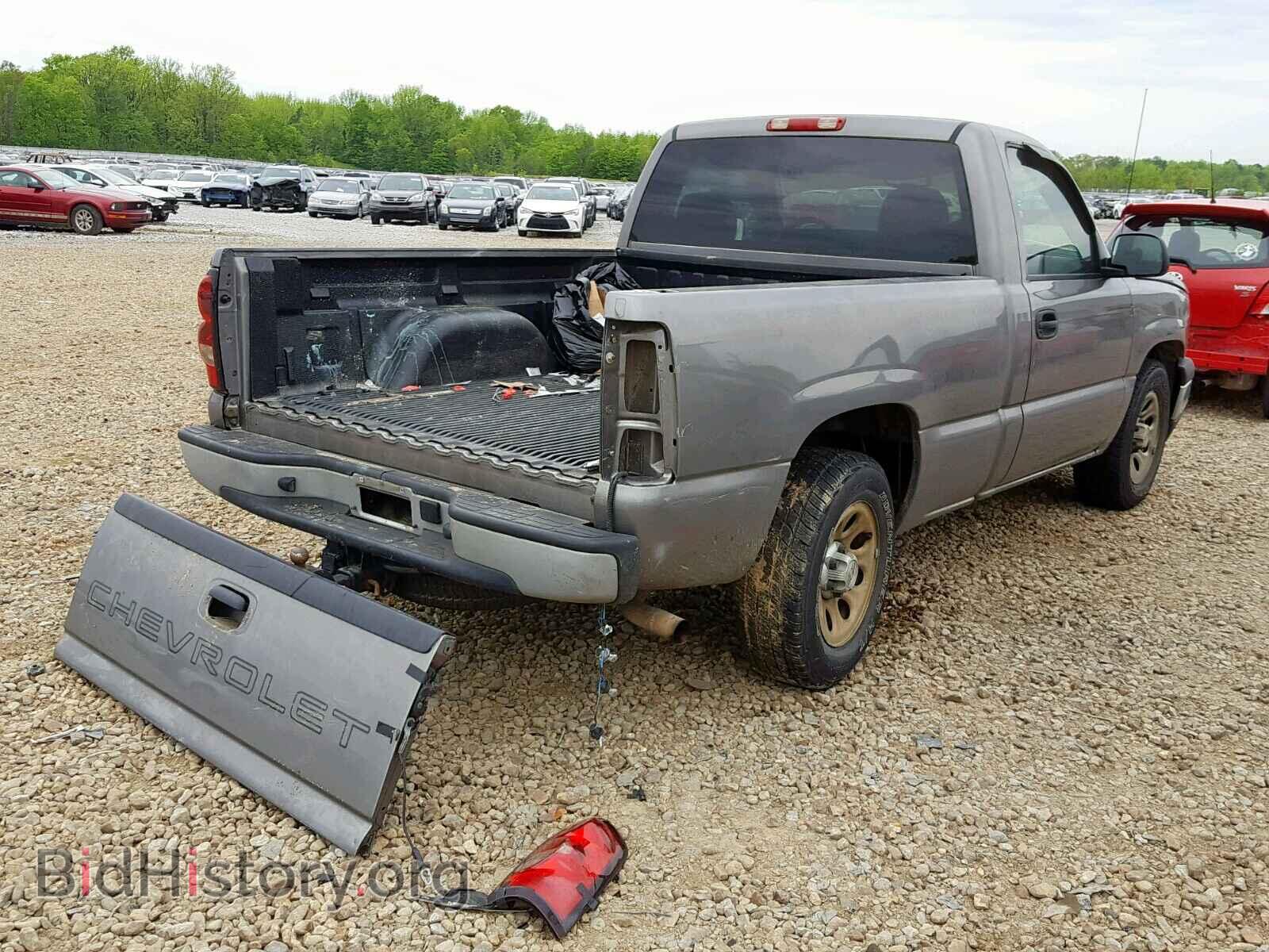 2007 CHEVROLET SILVERADO - VIN: 1GCEC14V87Z173814 - Фото 4