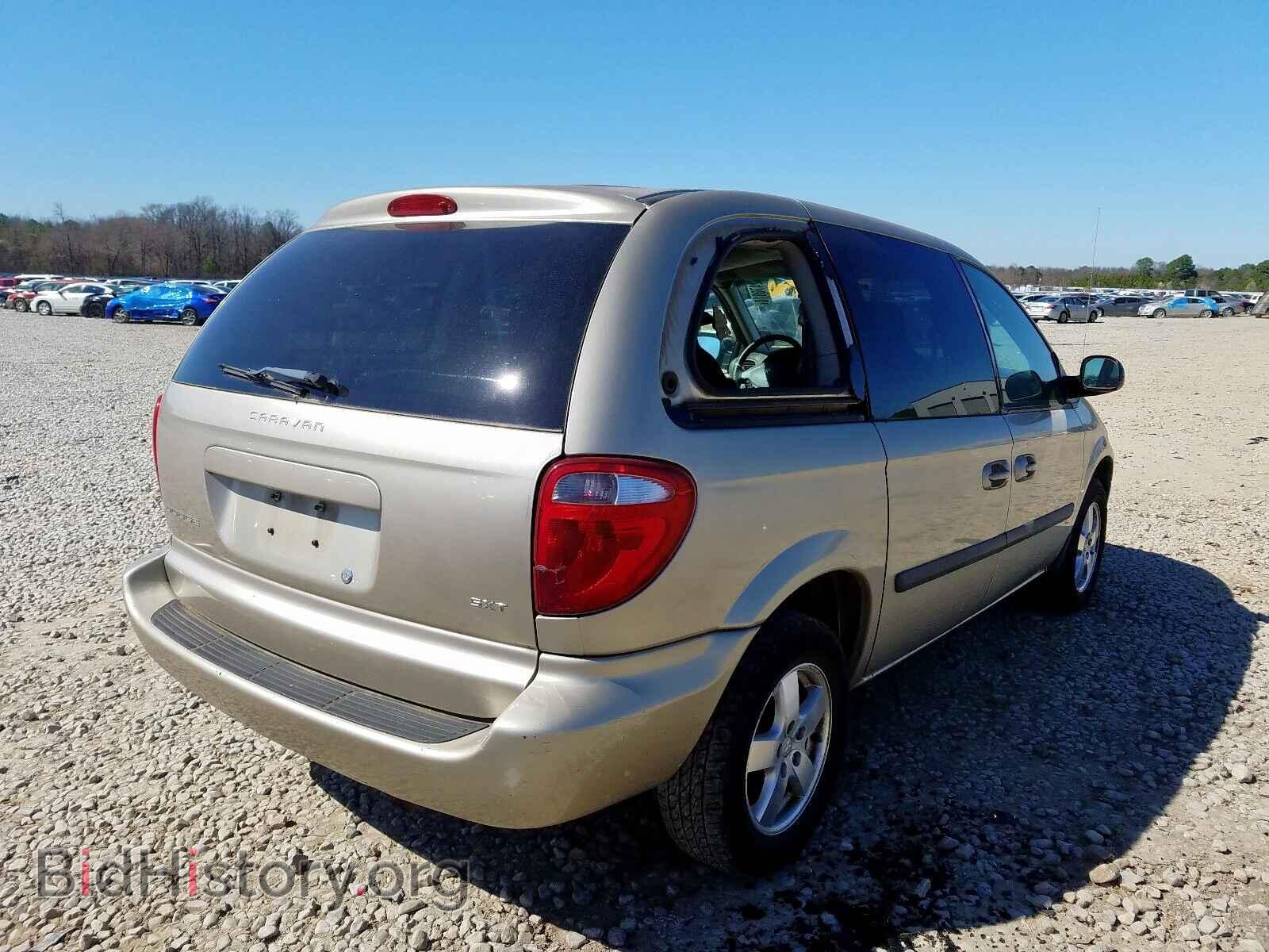 2005 DODGE CARAVAN - VIN: 1D4GP45RX5B220379 - Фото 4