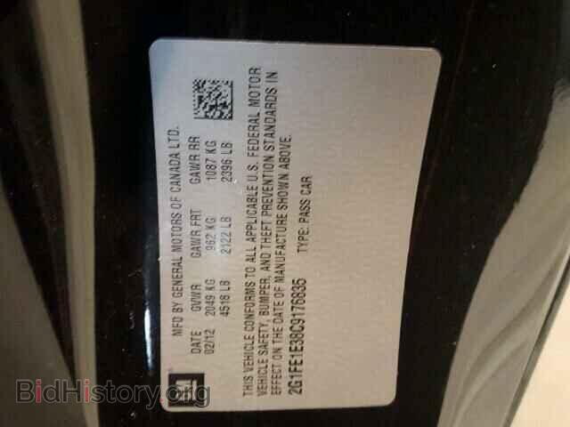 2012 CHEVROLET CAMARO - VIN: 2G1FE1E38C9176835 - Фото 10