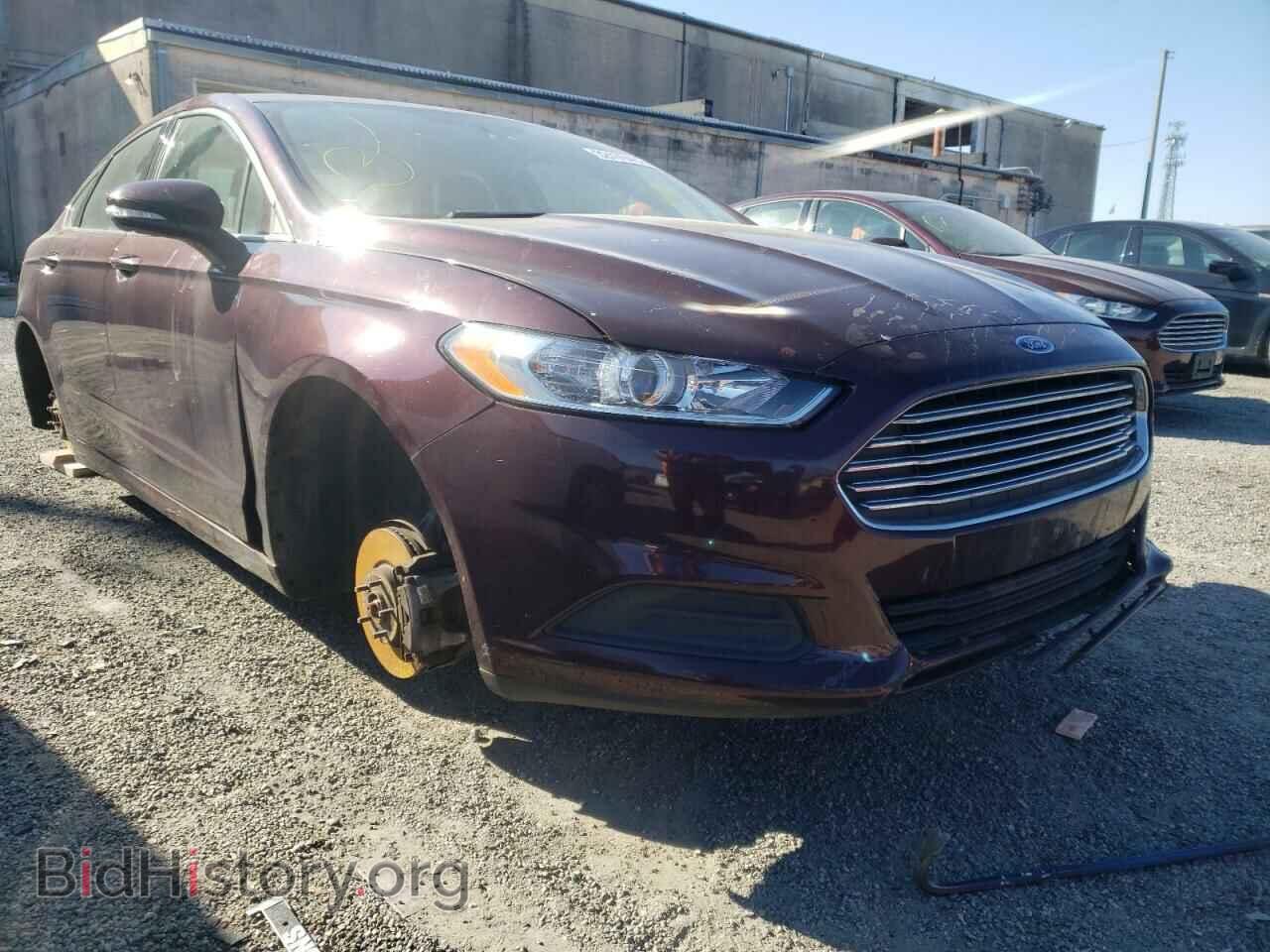 Photo 3FA6P0H71DR101633 - FORD FUSION 2013