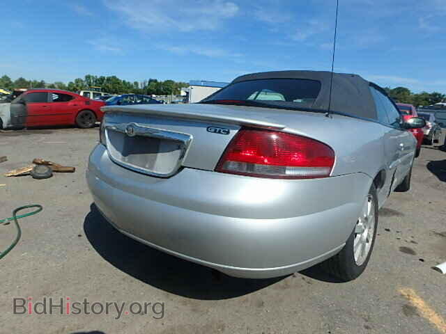 2004 CHRYSLER SEBRING - VIN: 1C3EL75R54N111332 - Фото 4