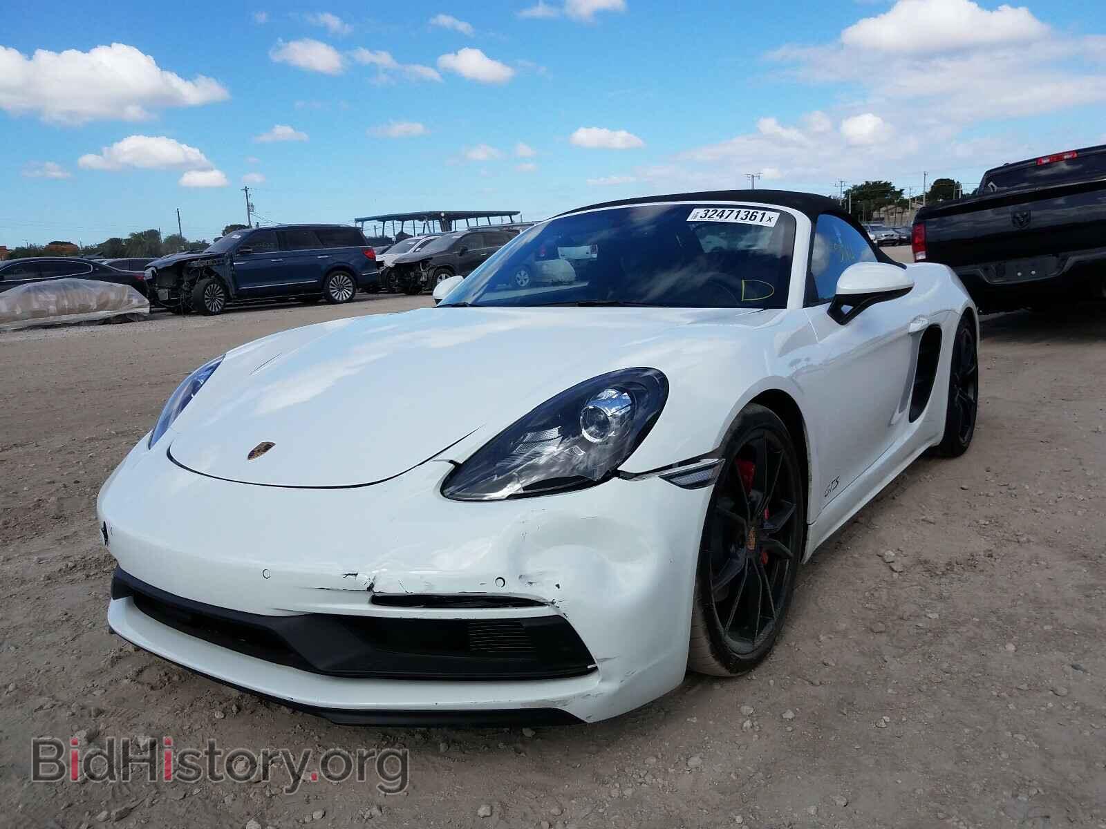 2018 PORSCHE BOXSTER - VIN: WP0CB2A86JS229442 - Фото 2