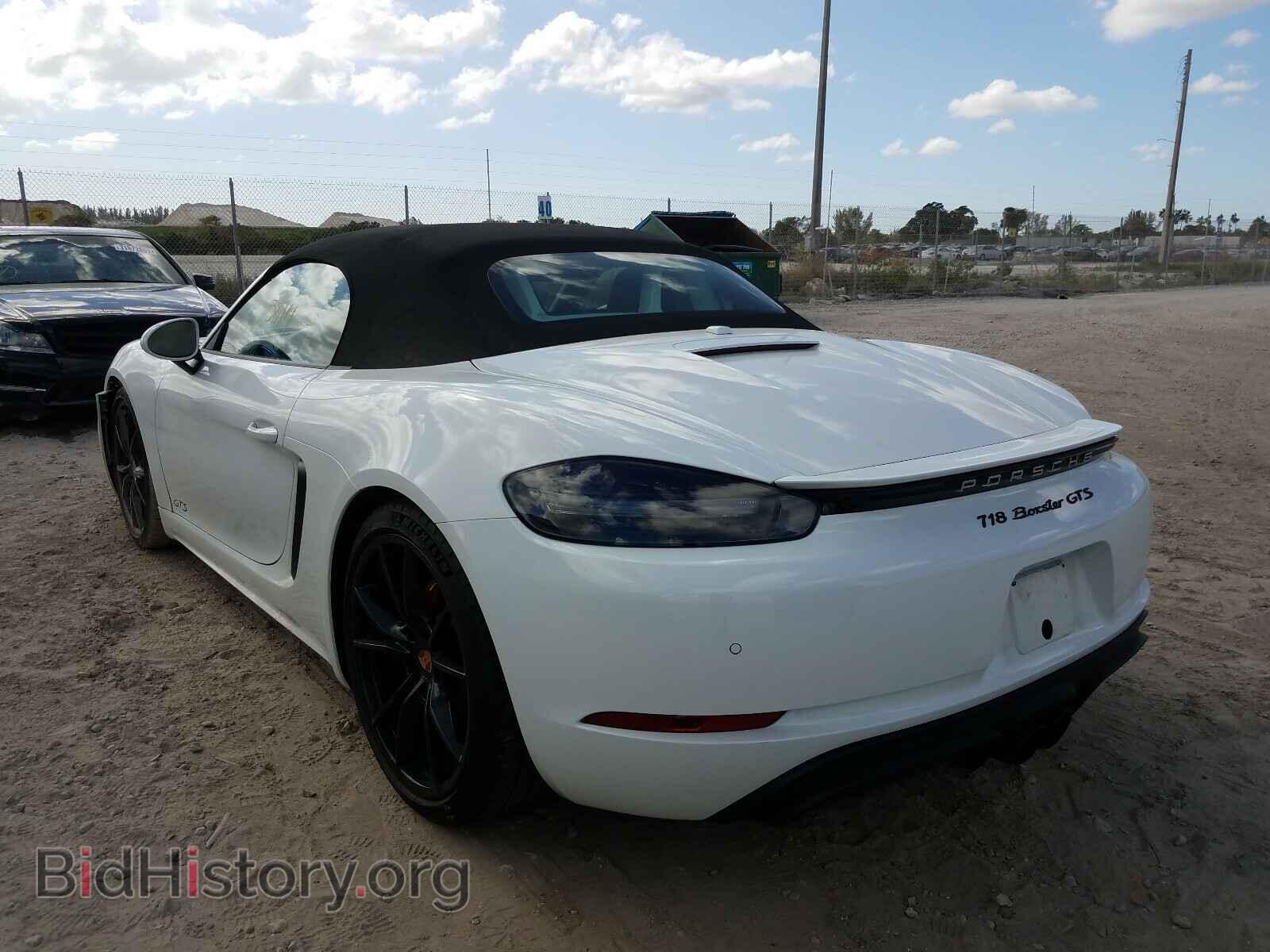 2018 PORSCHE BOXSTER - VIN: WP0CB2A86JS229442 - Фото 3