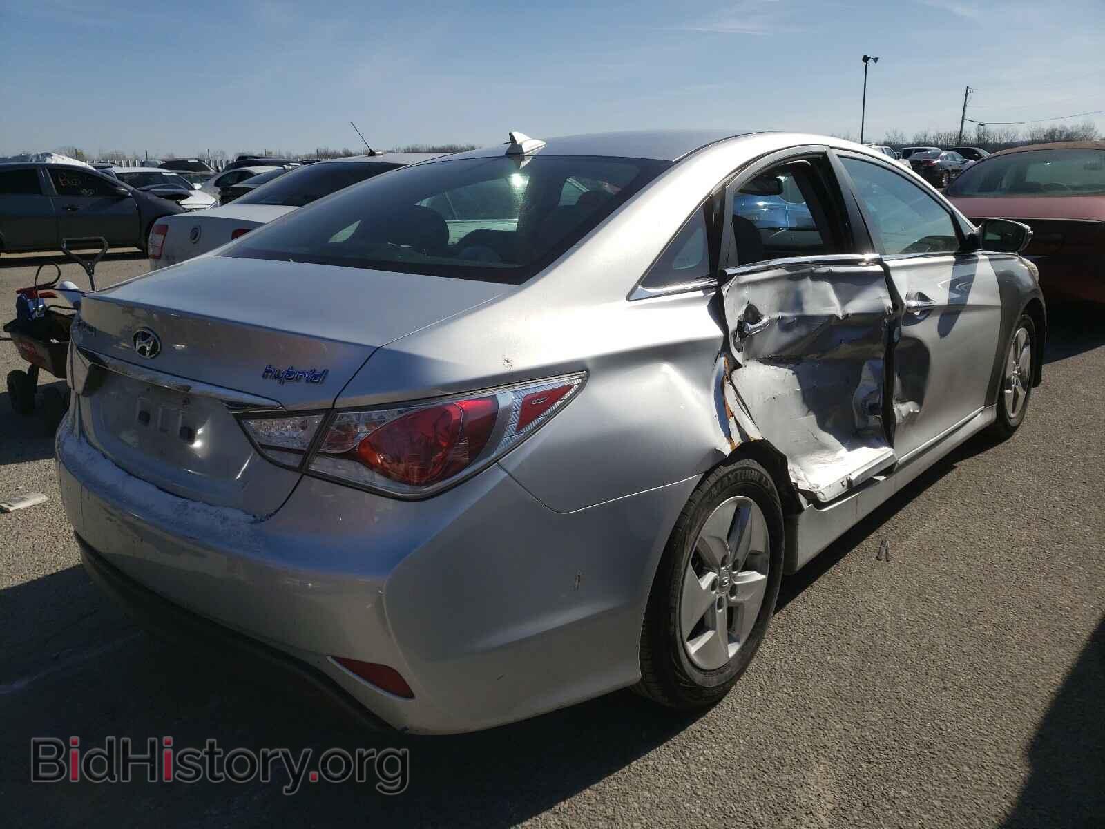 2012 HYUNDAI SONATA - VIN: KMHEC4A48CA054579 - Фото 4