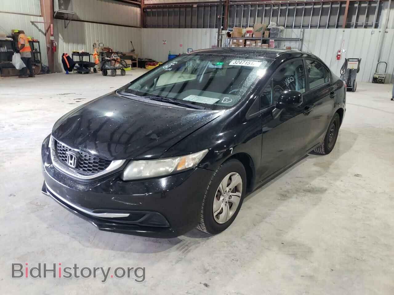 2013 HONDA CIVIC - VIN: 19XFB2F52DE022596 - Фото 2