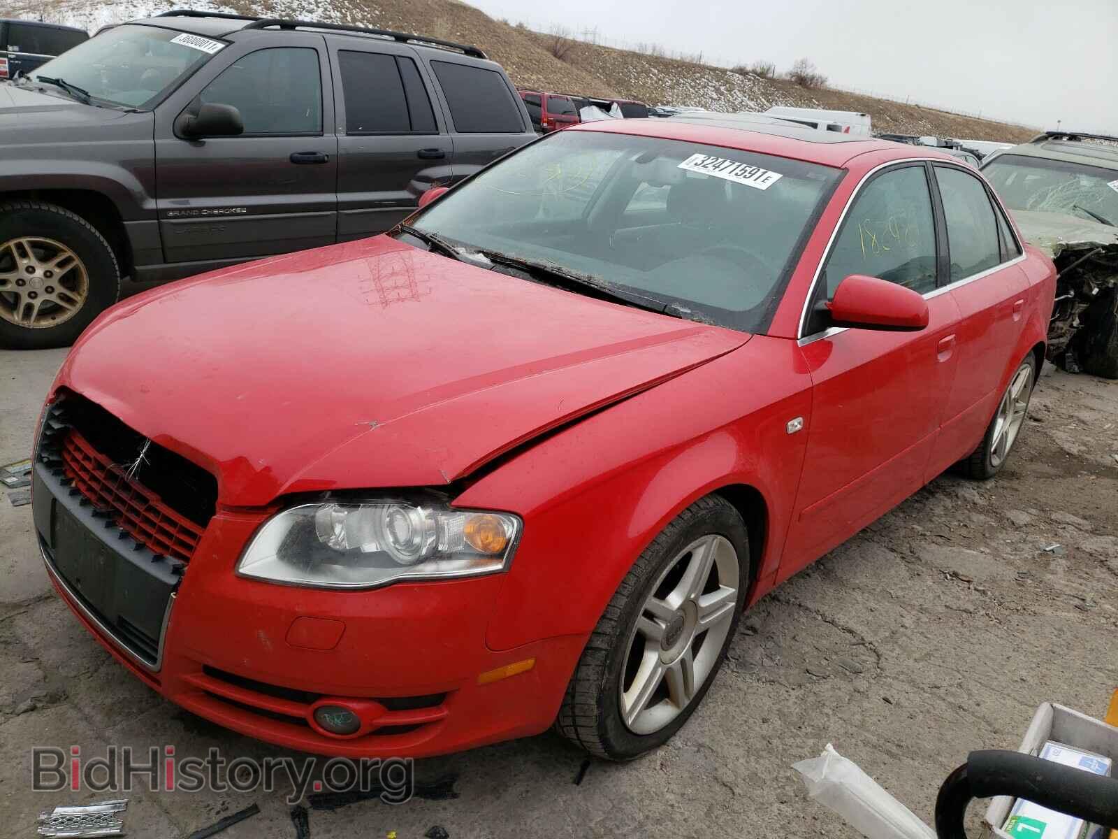 2007 AUDI A4 - VIN: WAUDF78E47A141664 - Фото 2