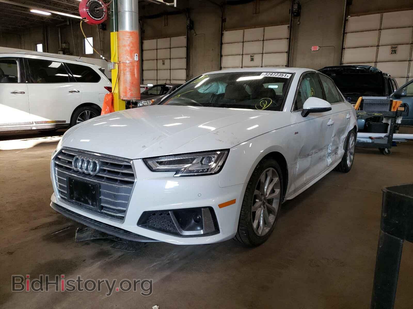 2019 AUDI A4 - VIN: WAUENAF49KA041325 - Фото 2