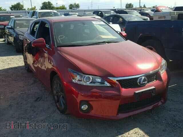 Фотография JTHKD5BHXD2130146 - LEXUS CT 200 2013