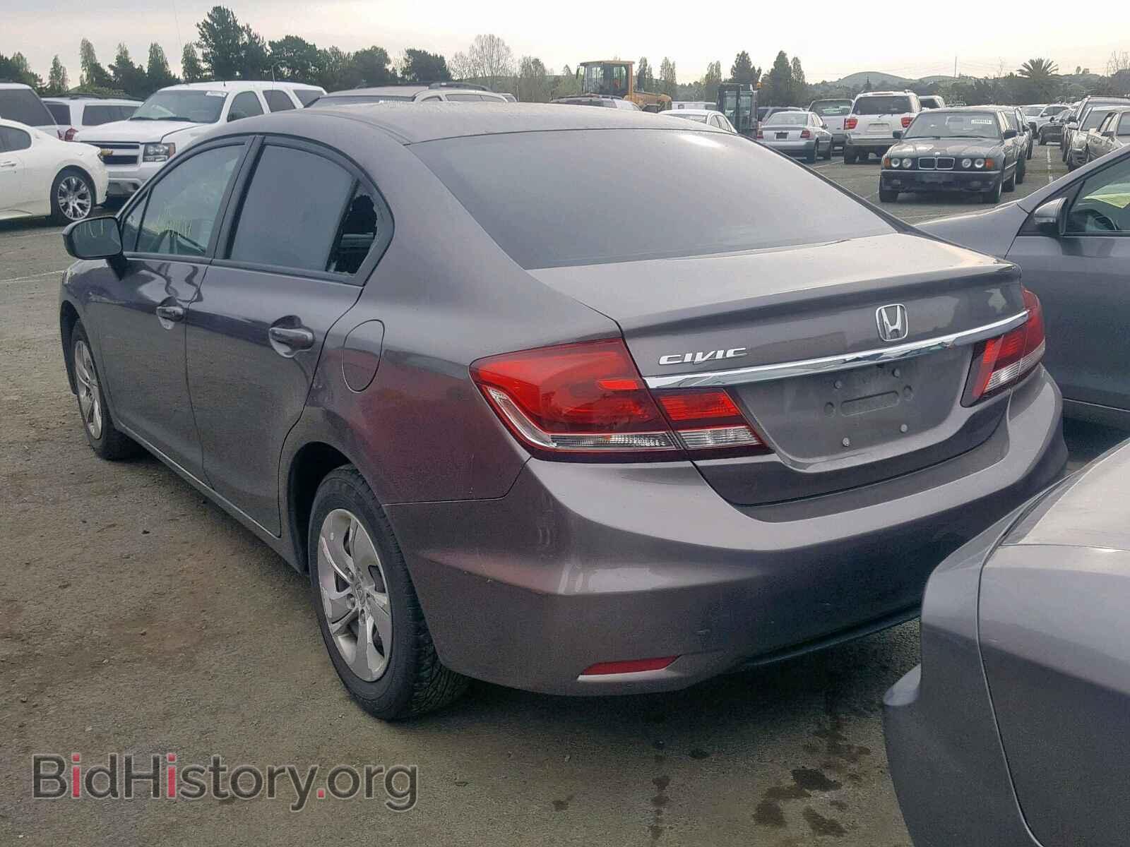 2014 HONDA CIVIC LX - VIN: 19XFB2F55EE241361 - Фото 3