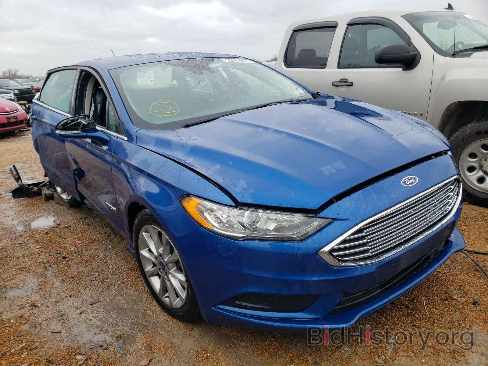 Фотография 3FA6P0LU7HR319028 - FORD FUSION 2017