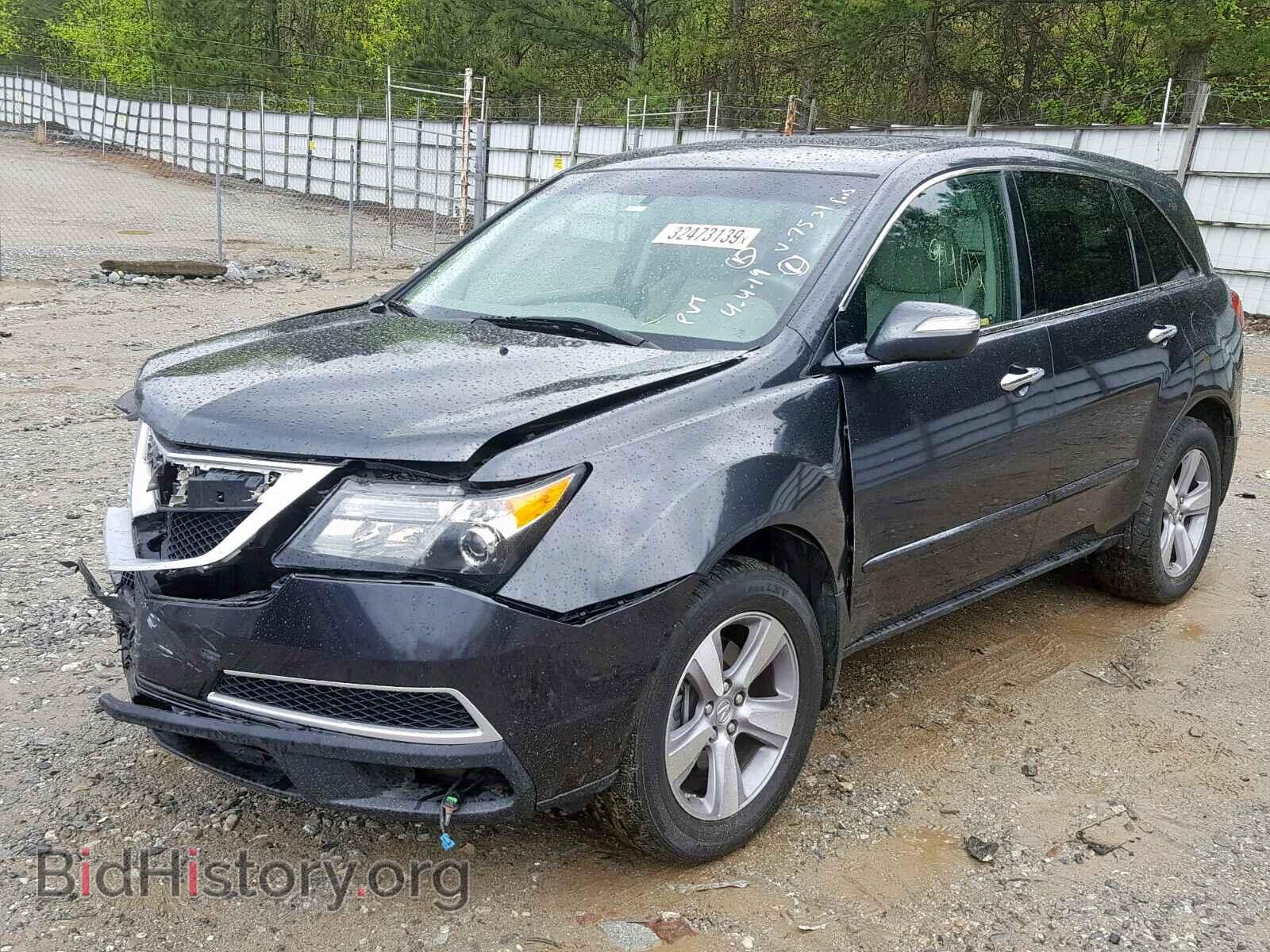 2013 ACURA MDX - VIN: 2HNYD2H25DH507531 - Фото 2