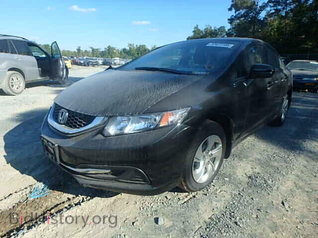 2014 HONDA CIVIC - VIN: 2HGFB2F53EH515341 - Фото 2
