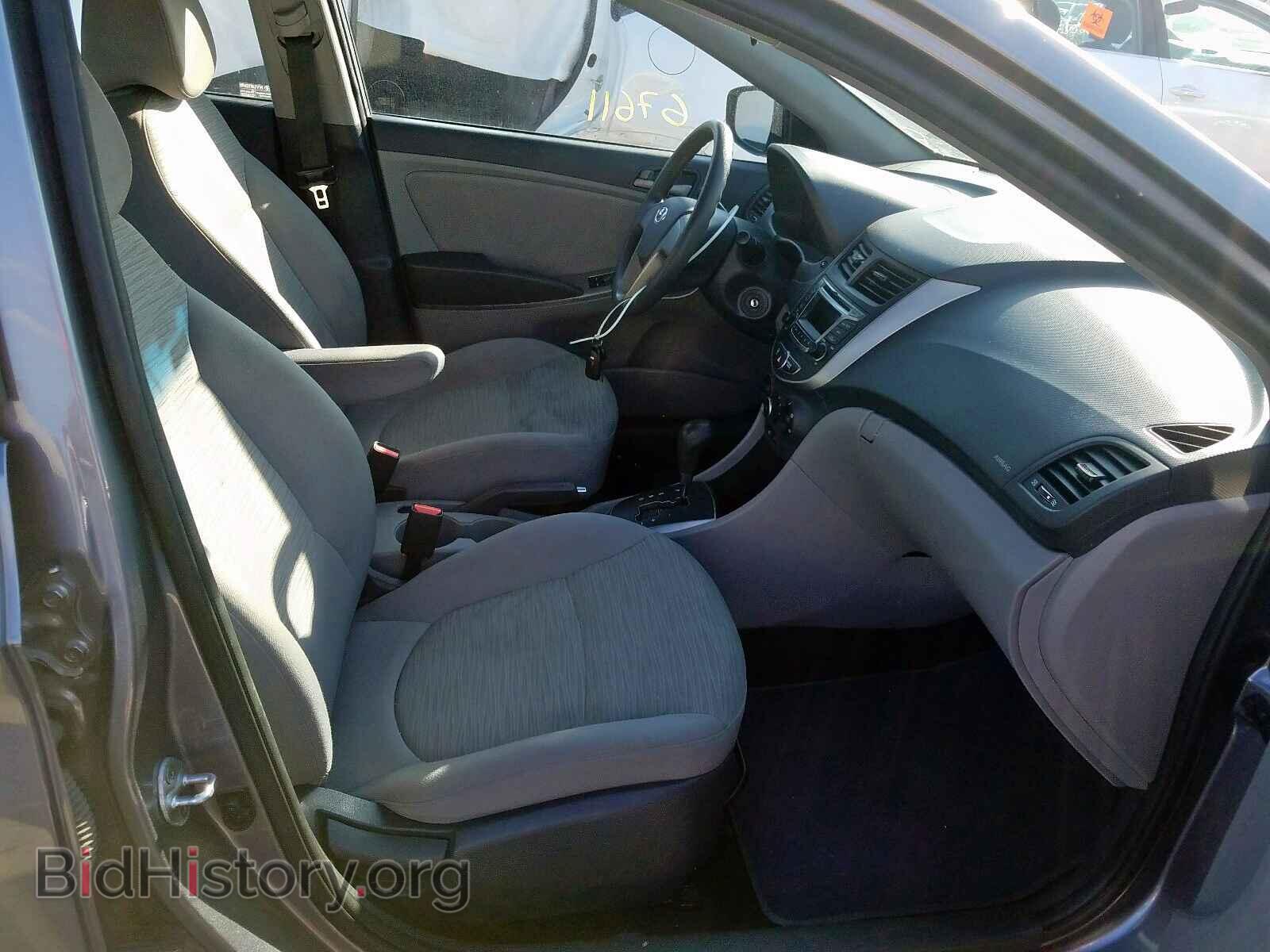 2016 HYUNDAI ACCENT - VIN: KMHCT4AE5GU018658 - Photo 5