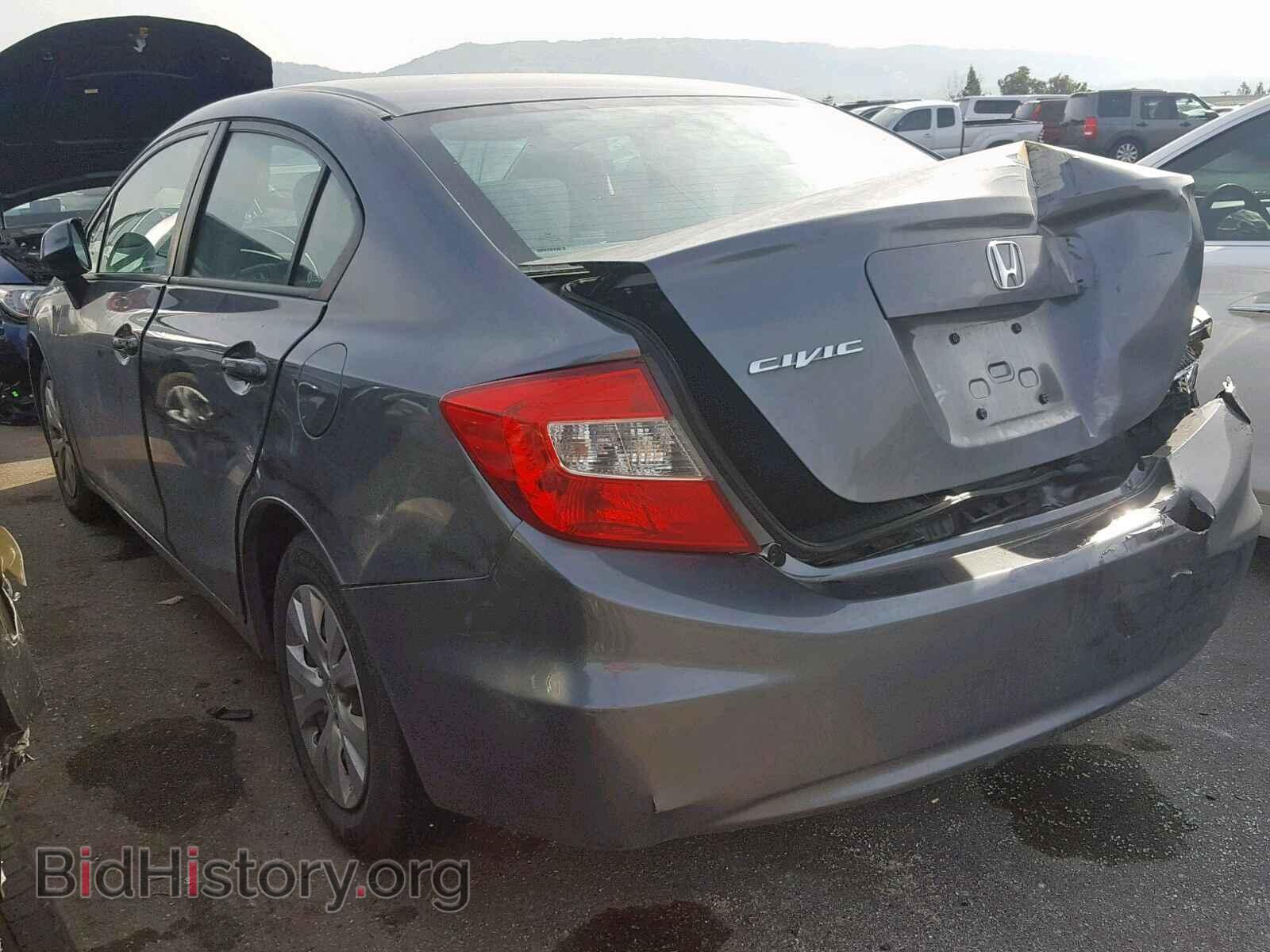 2012 HONDA CIVIC LX - VIN: 19XFB2F59CE365193 - Фото 3