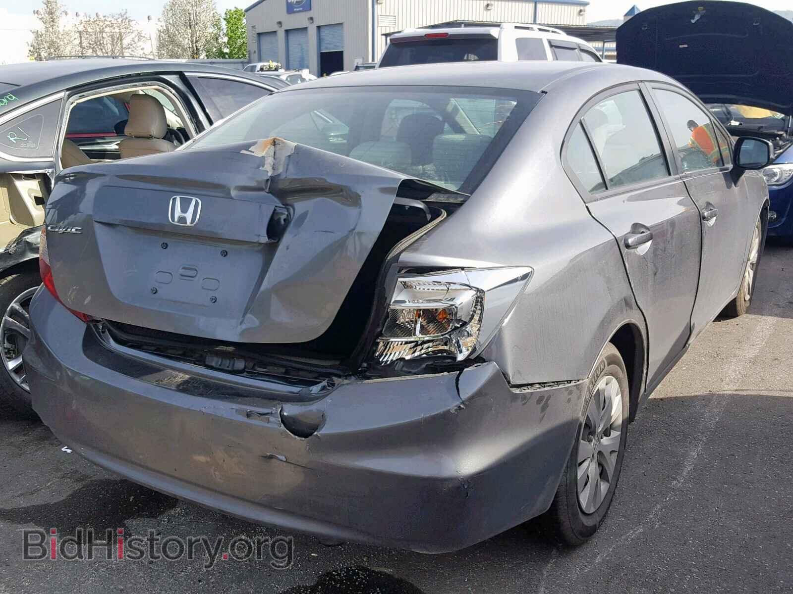2012 HONDA CIVIC LX - VIN: 19XFB2F59CE365193 - Фото 4