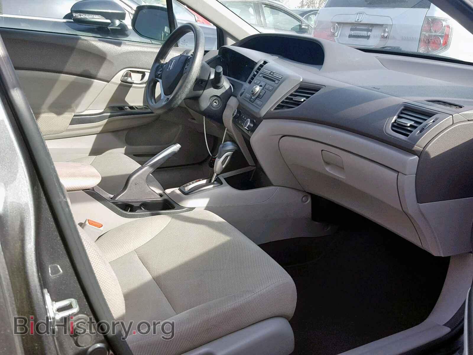 2012 HONDA CIVIC LX - VIN: 19XFB2F59CE365193 - Фото 5