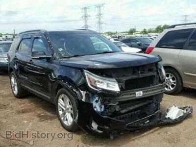 2016 Ford EXPLORER Explorer X, black — VIN 1FM5K8D80GGC83463, Copart