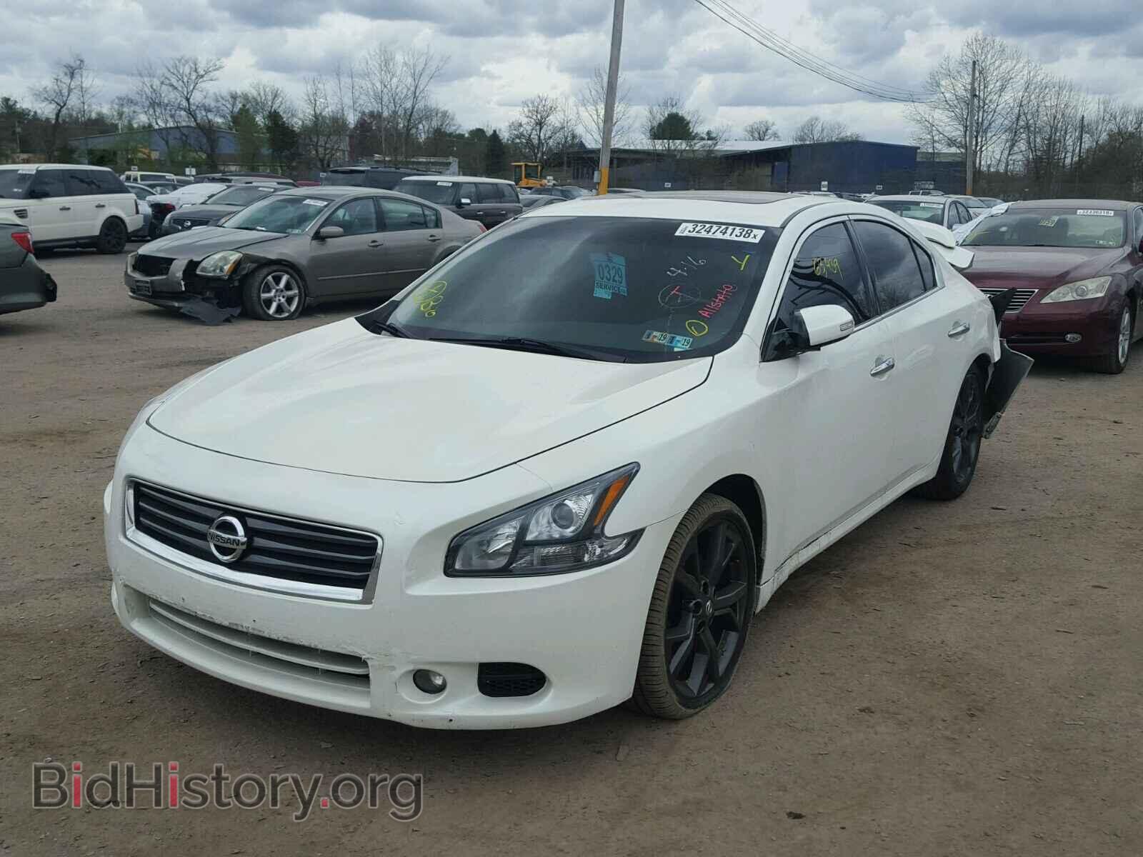 2014 NISSAN MAXIMA S - VIN: 1N4AA5AP7EC441419 - Фото 2