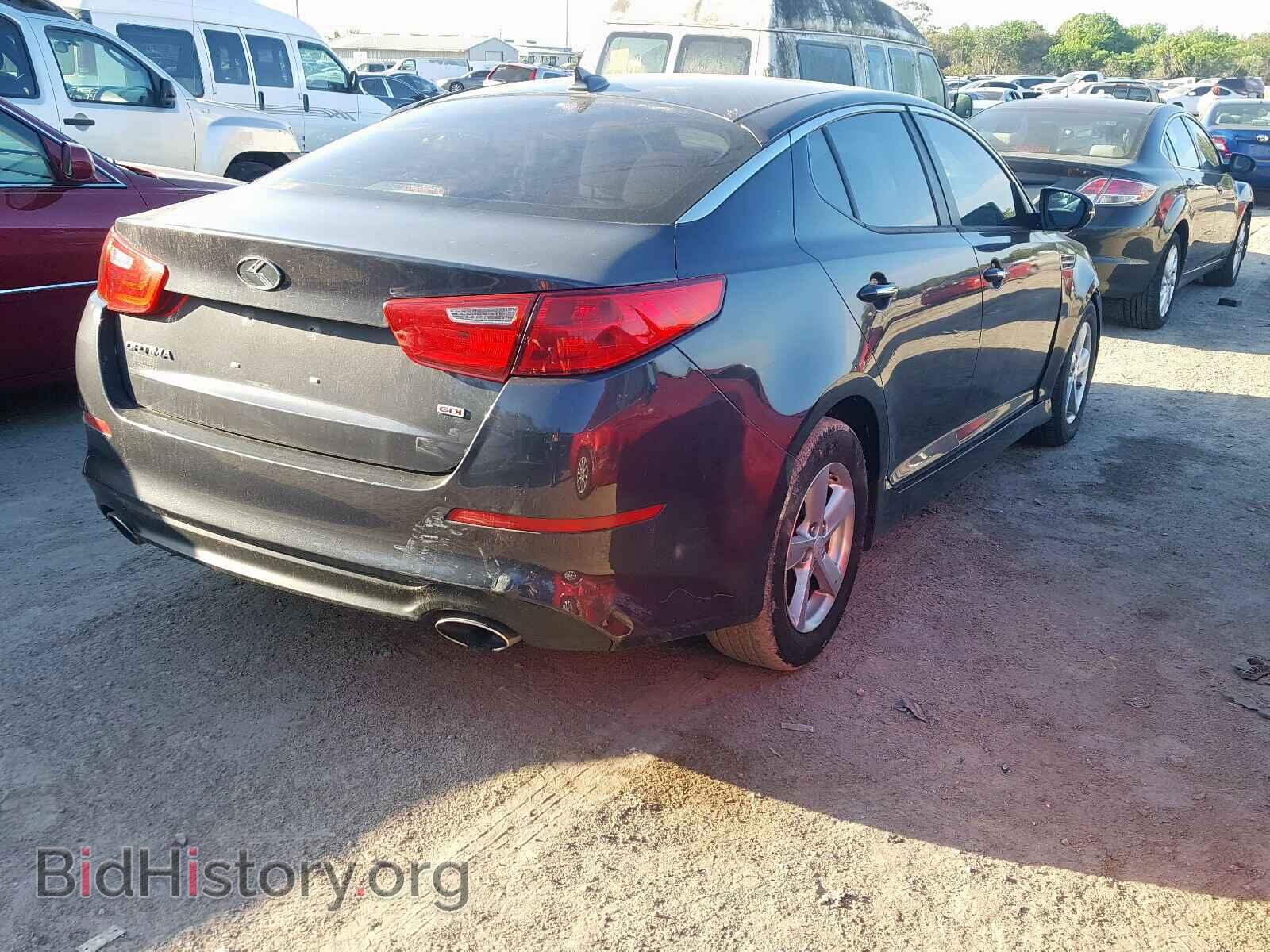 2015 KIA OPTIMA - VIN: 5XXGM4A78FG427763 - Фото 4