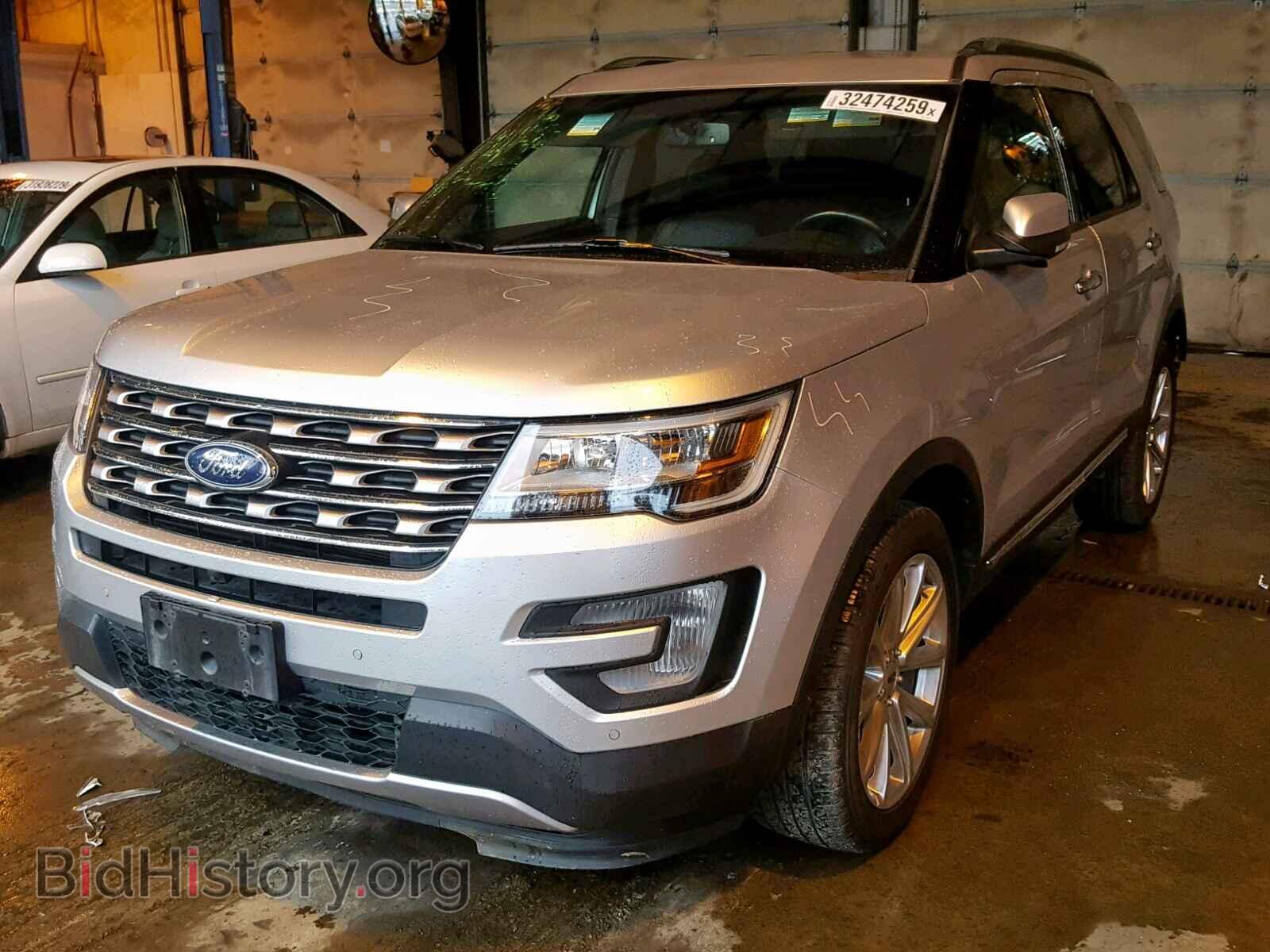 2017 FORD EXPLORER L - VIN: 1FM5K8F82HGC70096 - Фото 2