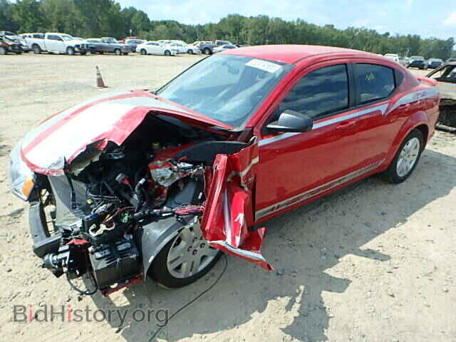 2014 DODGE AVENGER - VIN: 1C3CDZAB5EN139903 - Фото 2