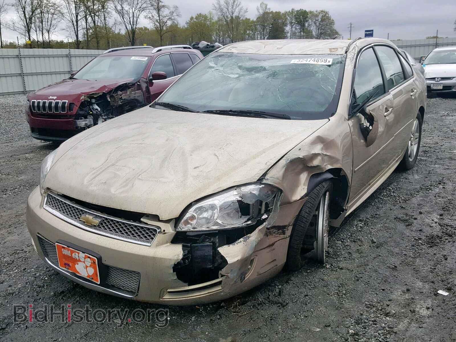 2012 CHEVROLET IMPALA - VIN: 2G1WB5E3XC1216640 - Фото 2