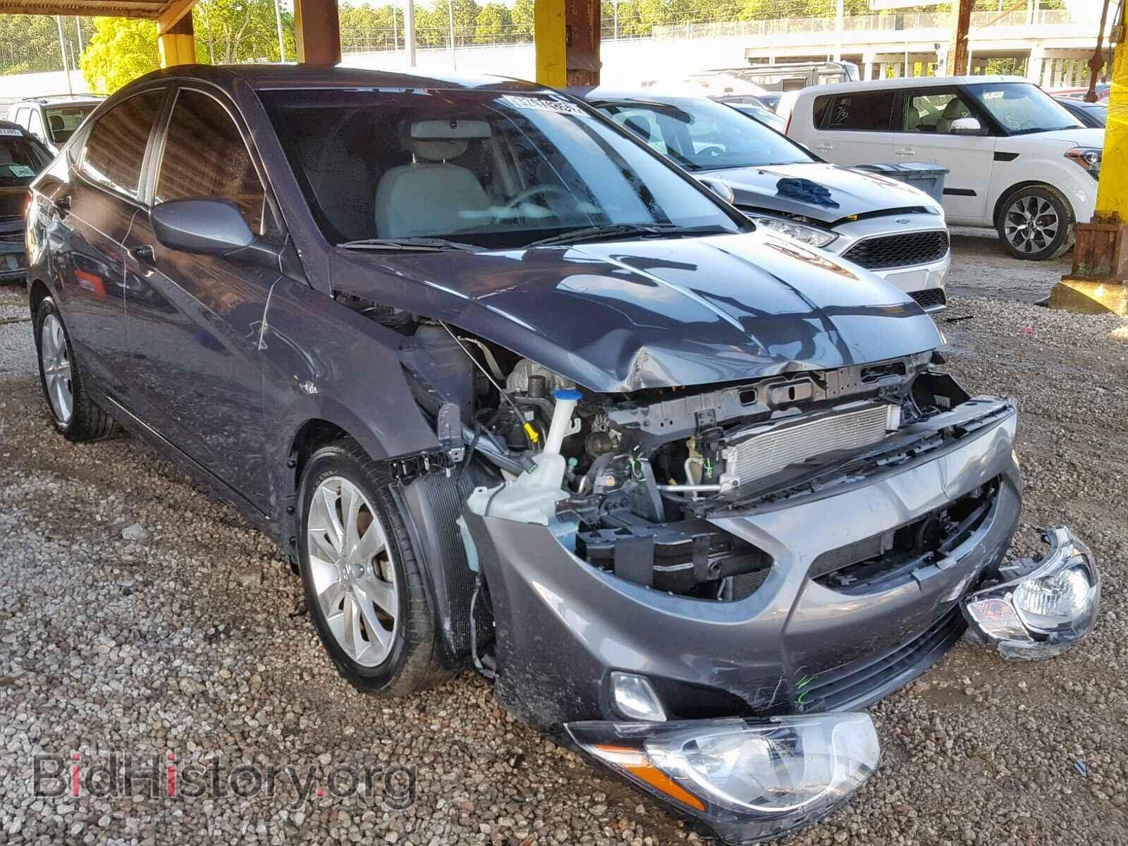 Фотография KMHCU4AE3CU112884 - HYUNDAI ACCENT 2012