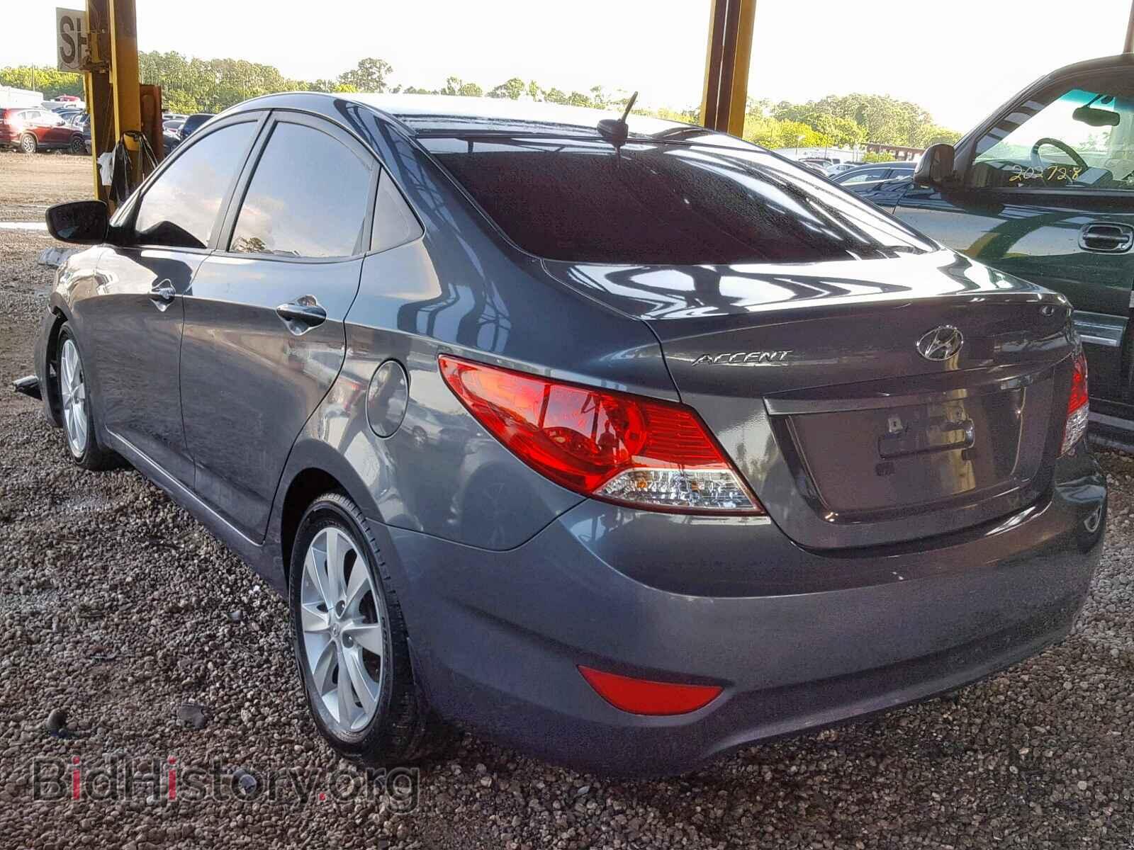 2012 HYUNDAI ACCENT - VIN: KMHCU4AE3CU112884 - Фото 3