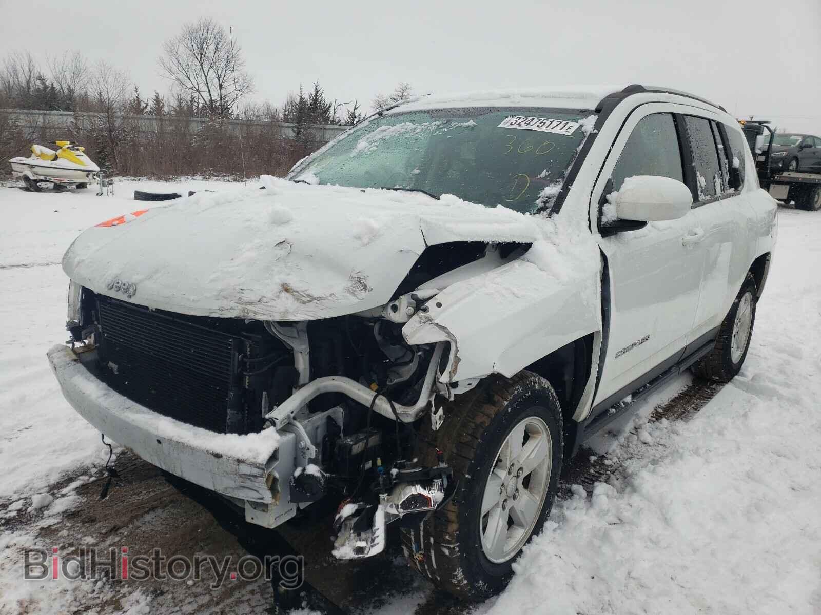 2016 JEEP COMPASS - VIN: 1C4NJCEA3GD735452 - Фото 2