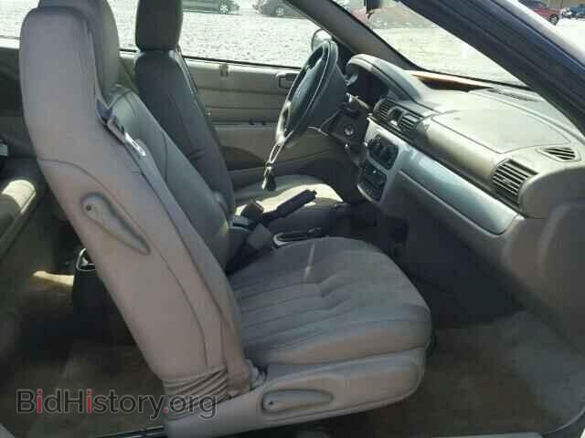 2005 CHRYSLER SEBRING - VIN: 1C3EL55R55N653228 - Фото 5