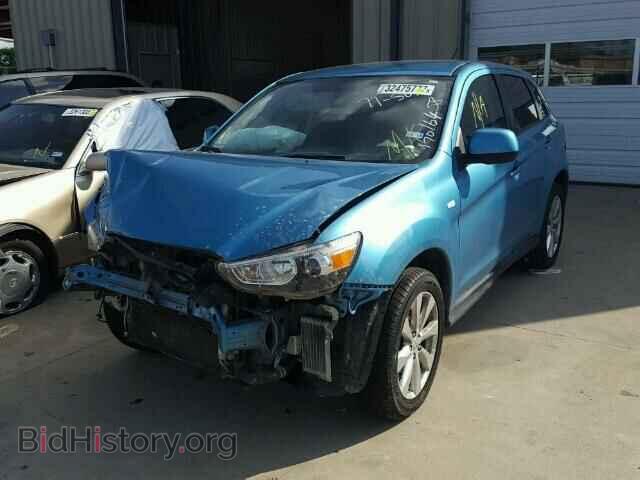 2013 MITSUBISHI OUTLANDER - VIN: 4A4AP3AU2DE020285 - Фото 2