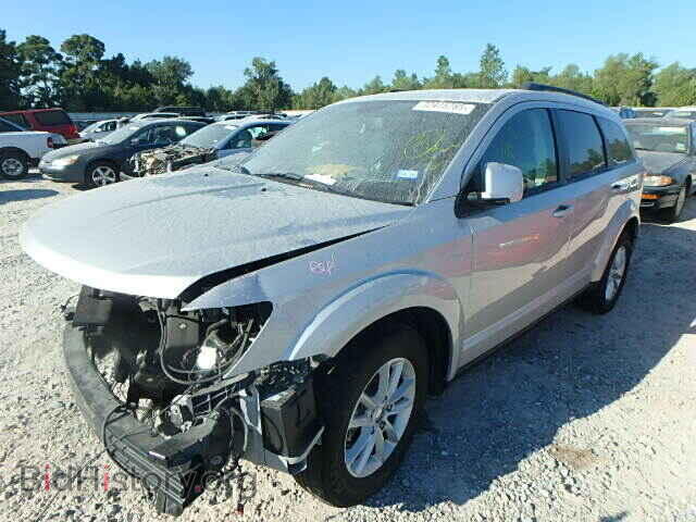 2014 DODGE JOURNEY - VIN: 3C4PDCBB1ET120290 - Фото 2