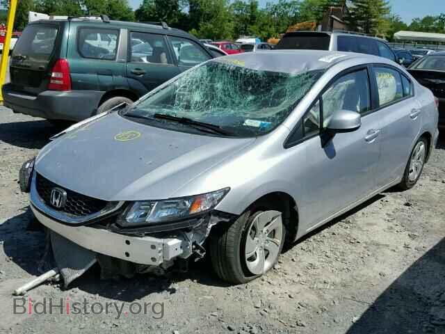 2013 HONDA CIVIC - VIN: 19XFB2F51DE233126 - Фото 2