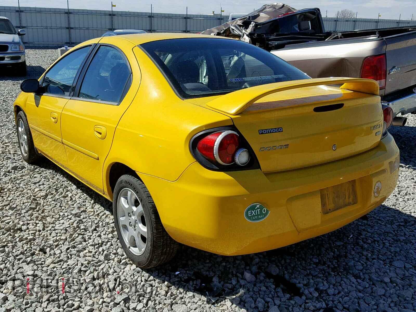 2004 DODGE NEON - VIN: 1B3ES56C24D639690 - Фото 3