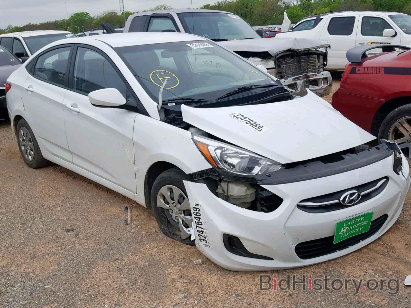 Photo KMHCT4AE9GU027640 - HYUNDAI ACCENT 2016