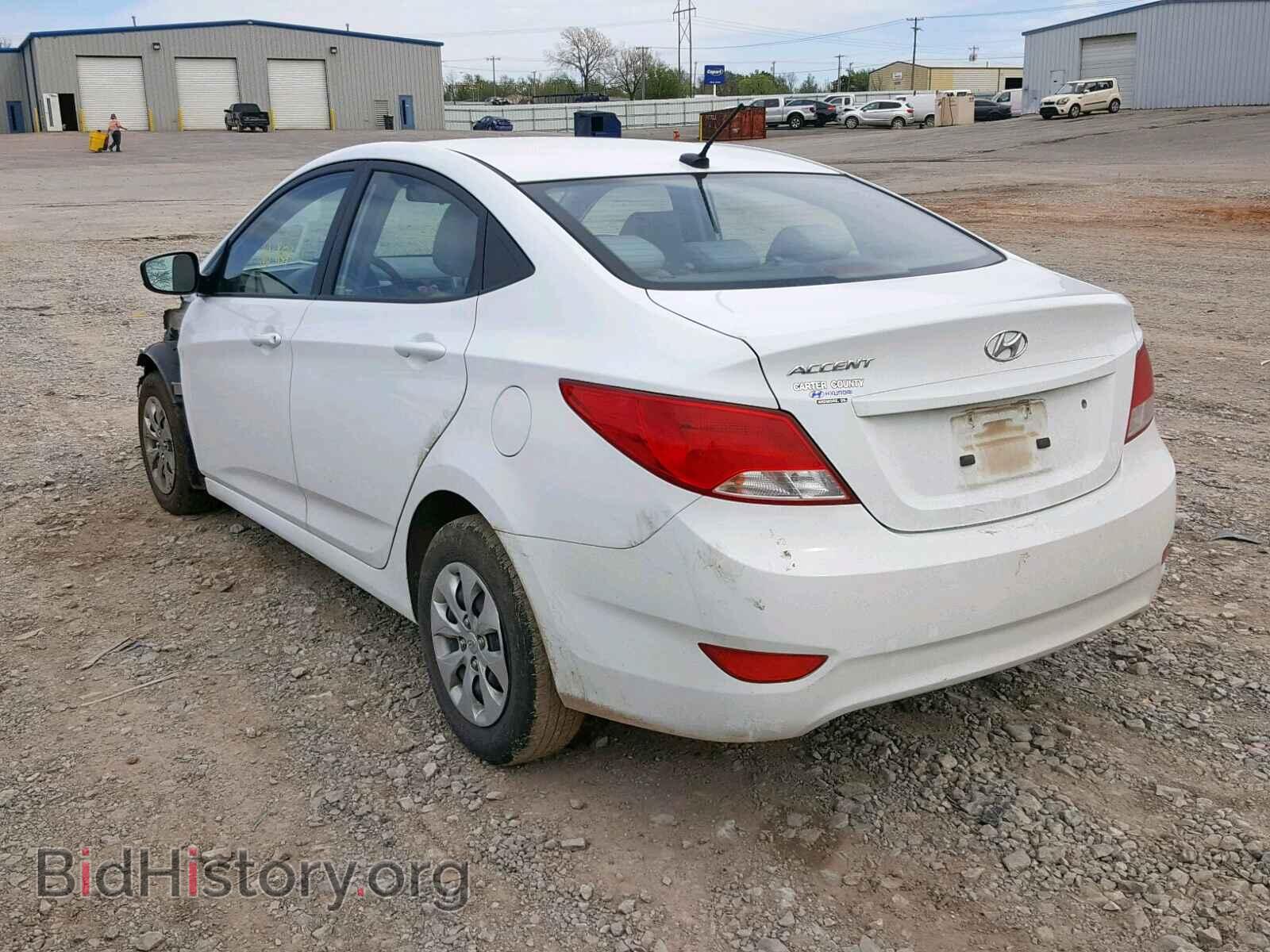 2016 HYUNDAI ACCENT - VIN: KMHCT4AE9GU027640 - Фото 3